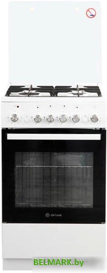 Кухонная плита De luxe 5040.40ГЭ (КР) Ч/Р - фото