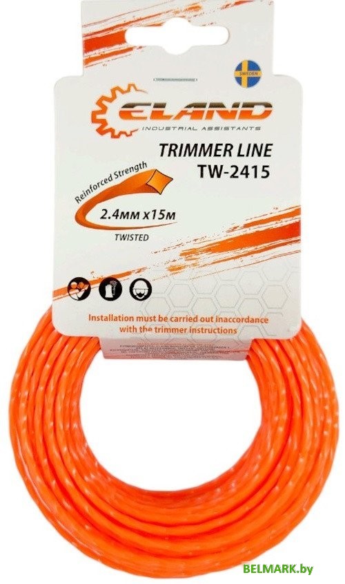 Леска для триммера ELAND TW-2415 - фото