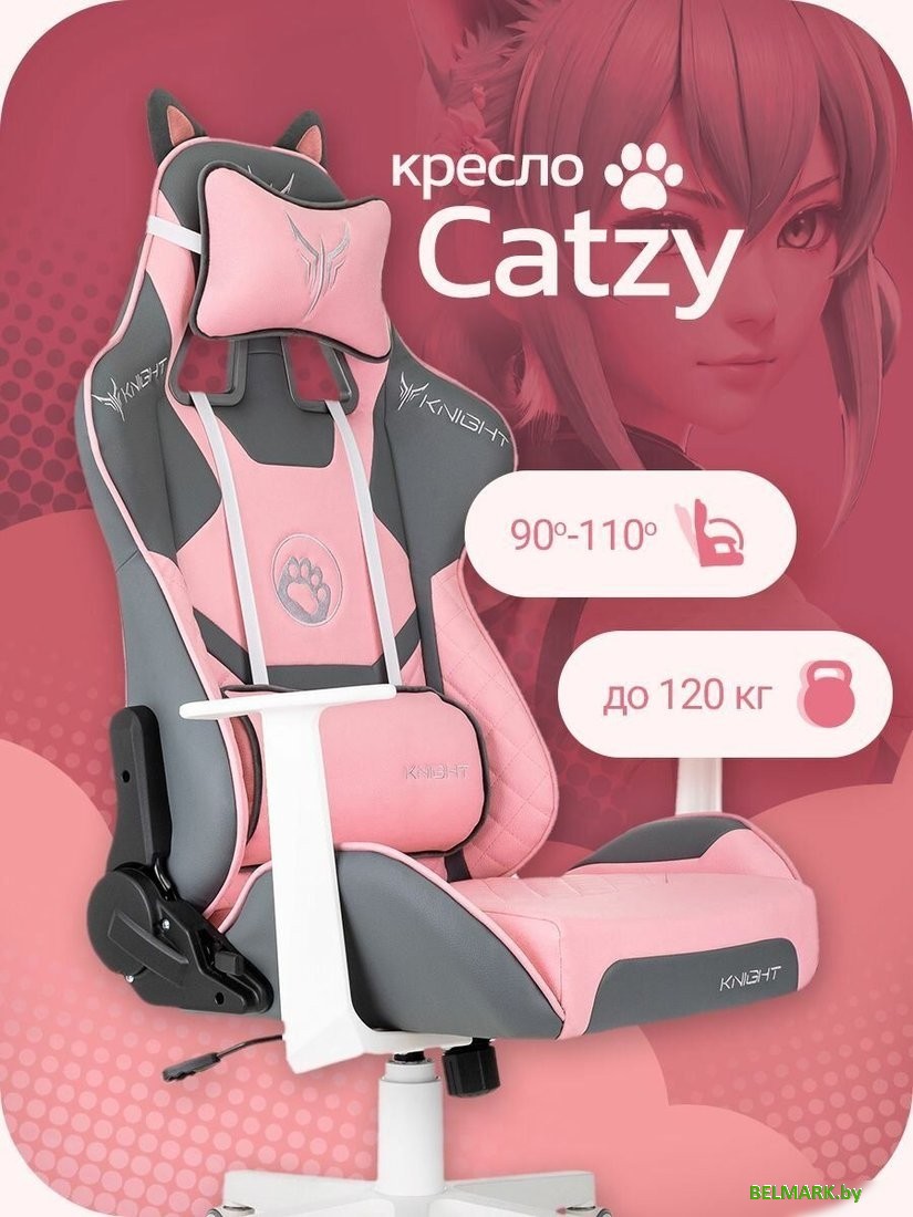 Игровое (геймерское) кресло Knight Catzy - фото