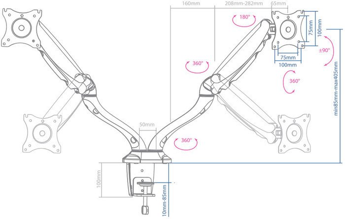 Кронштейн Arm Media LCD-T22 - фото2
