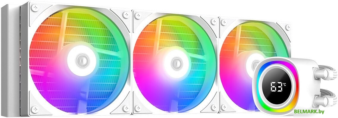 Система жидкостного охлаждения для процессора ID-Cooling FX360 TD WHITE - фото