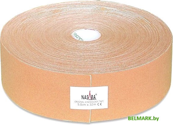 Тейп Nasara Kinesiology Tape NR81470 (бежевый) - фото