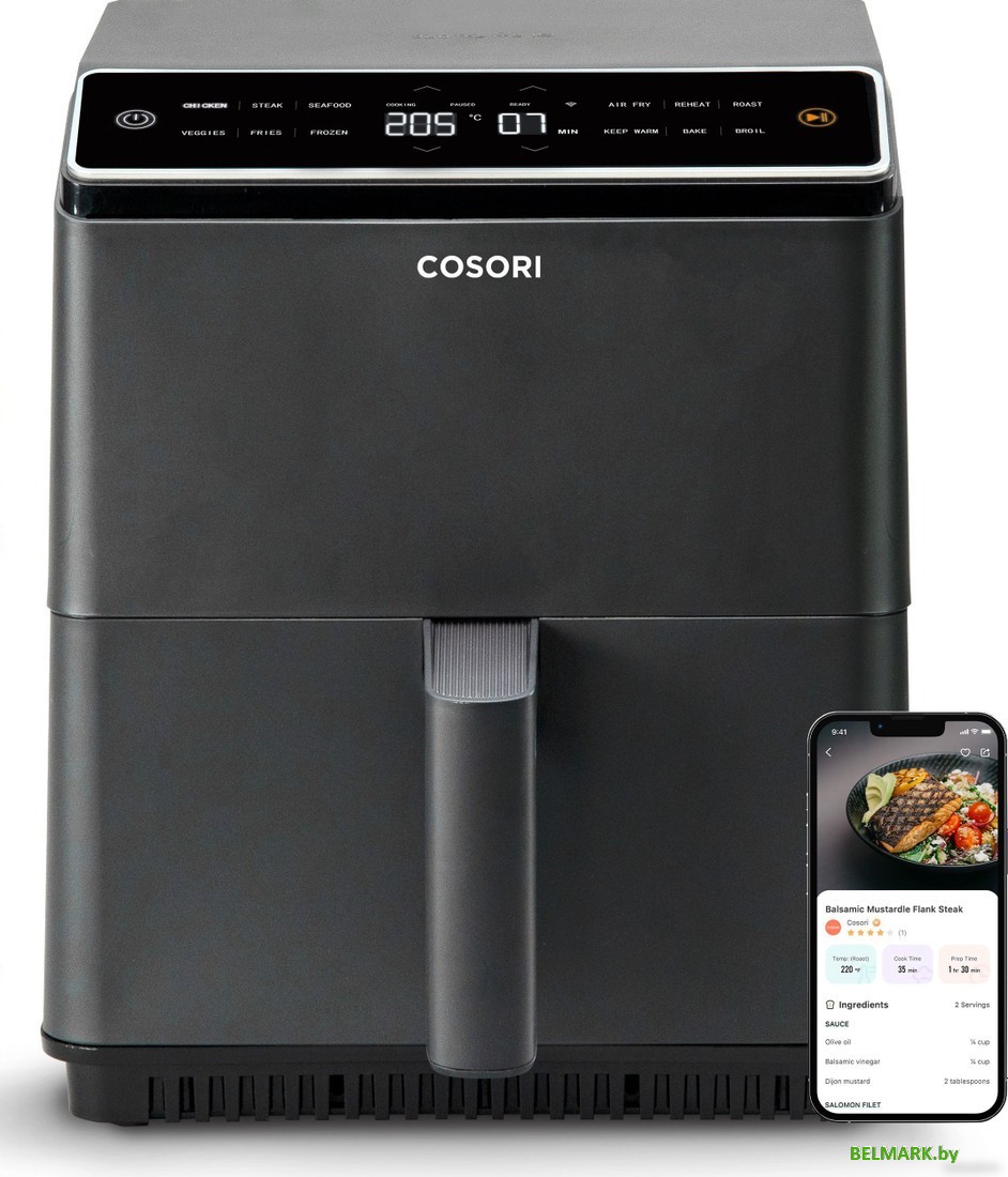 Аэрофритюрница Cosori Dual Blaze CAF-P583S-KEUR - фото2