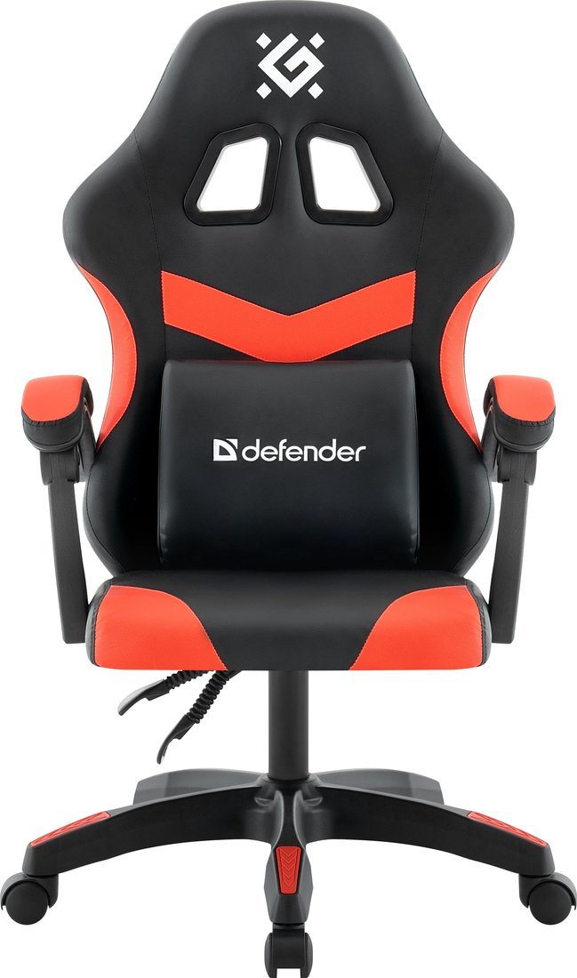 Игровое (геймерское) кресло Defender Runa (черный/красный) - фото2