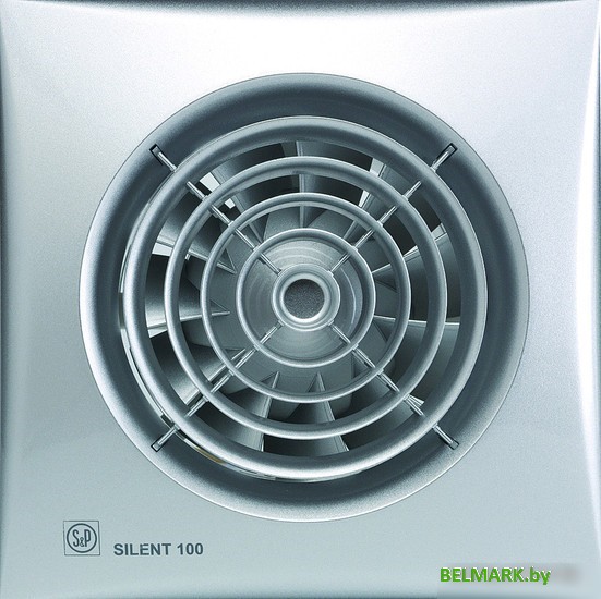 Вытяжной вентилятор Soler&Palau Silent-100 CZ Silver [5210415500] - фото