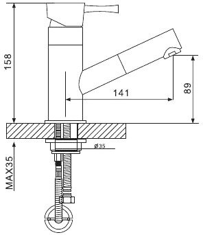 Смеситель Gappo G1209 - фото2