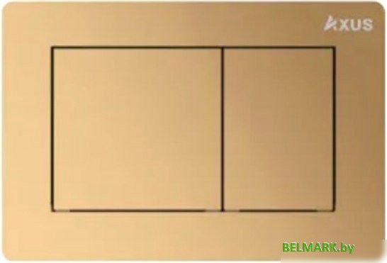 Панель смыва Axus 097LG Slim (золото) - фото