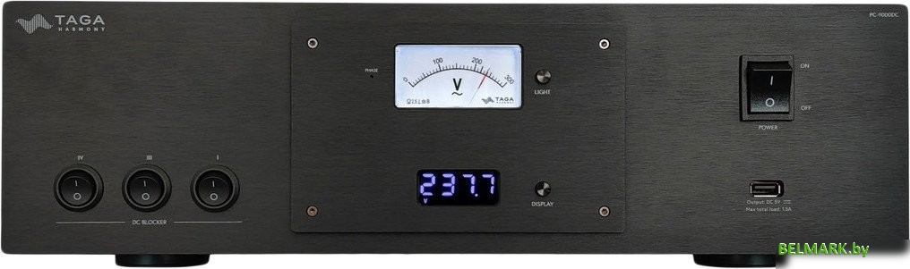 Сетевой фильтр Taga Harmony PC-9000DC (черный) - фото