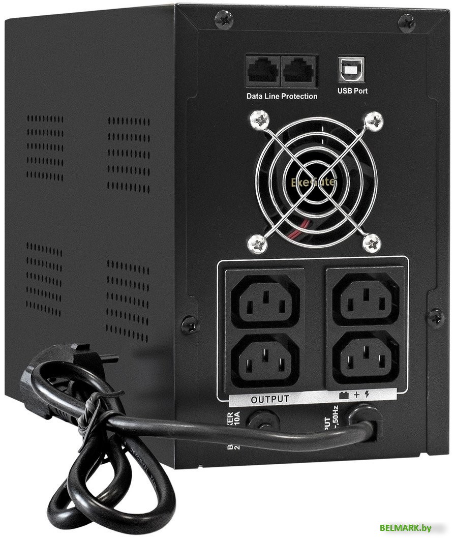 Источник бесперебойного питания ExeGate SpecialPro Smart LLB-2000.LCD.AVR.4C13.RJ.USB EX292631RUS - фото2