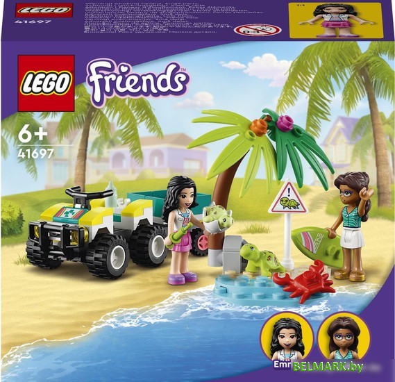 Конструктор LEGO Friends Спасательная машина для черепах 41697 - фото2