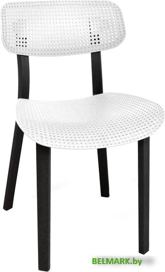 Стул Sheffilton SHT-S85 (белый/черный) - фото