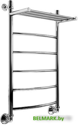 Полотенцесушитель Маргроид Вид 4 с полкой 80x50 - фото