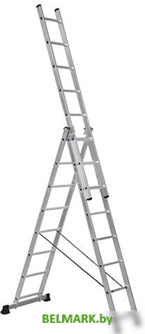 Лестница-стремянка Алюмет SC3010 (3х10 ступеней) - фото