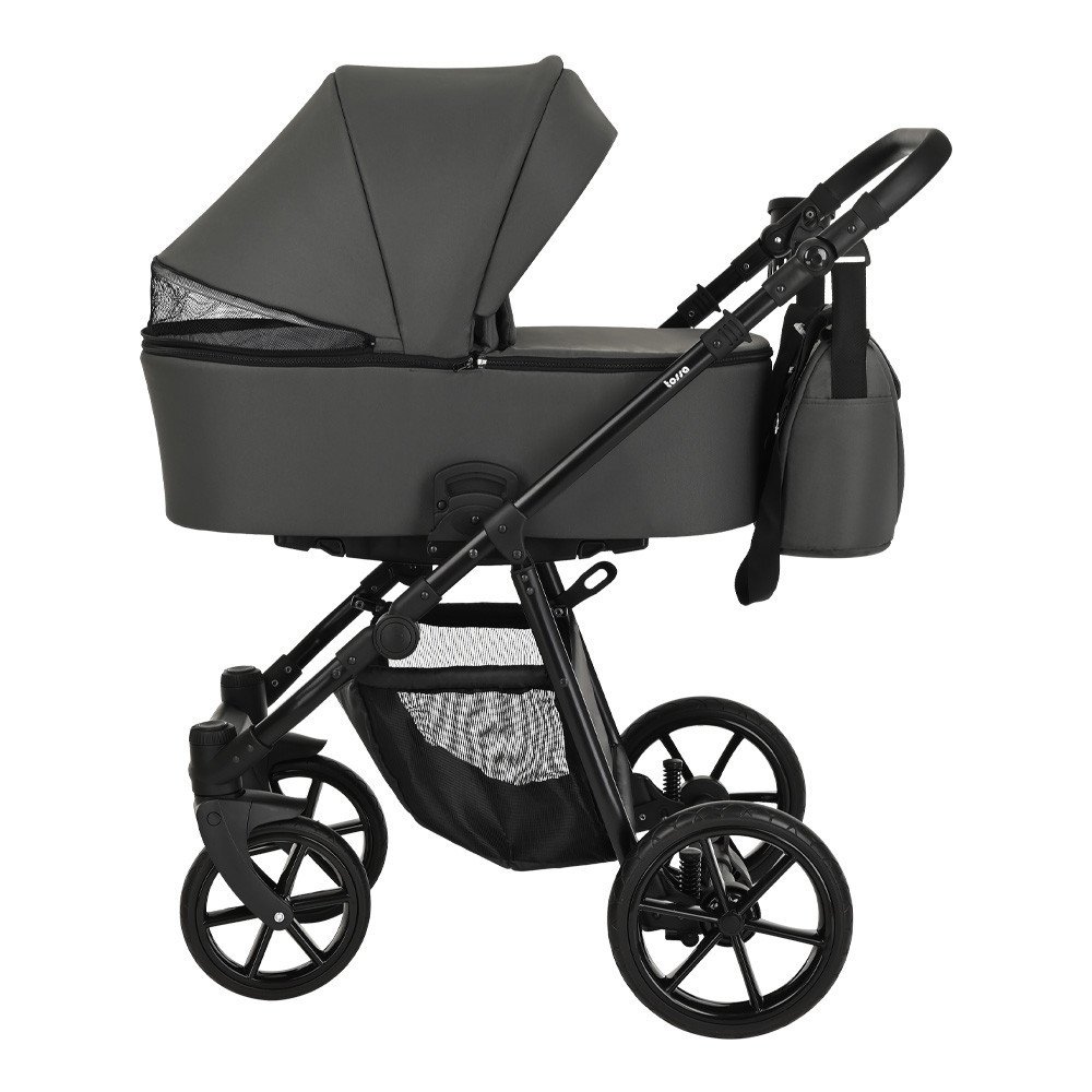 Универсальная коляска Pituso Tossa 2 в 1 (dark grey) - фото2