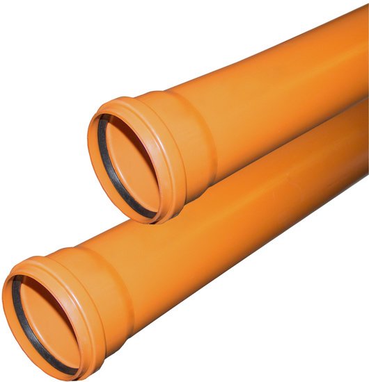 Труба Valfex Труба для наружной канализации 160x4.9x3000 мм 301600300 (3 м) - фото