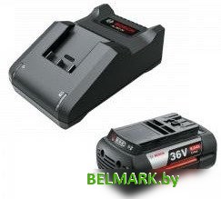 Аккумулятор с зарядным устройством Bosch F016800636 (36В/6 Ah + 36В) - фото