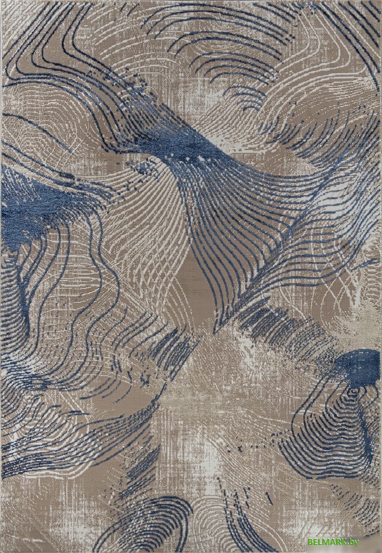 Ковер для жилой комнаты Merinos Antep LT1156-STAN-735-BEIGE-NAVY (2х2.9) - фото