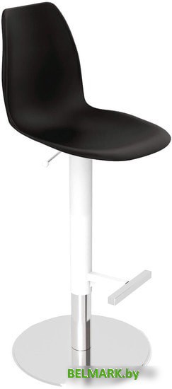 Стул Sheffilton SHT-ST29/S128 (черный/хром/белый муар) - фото