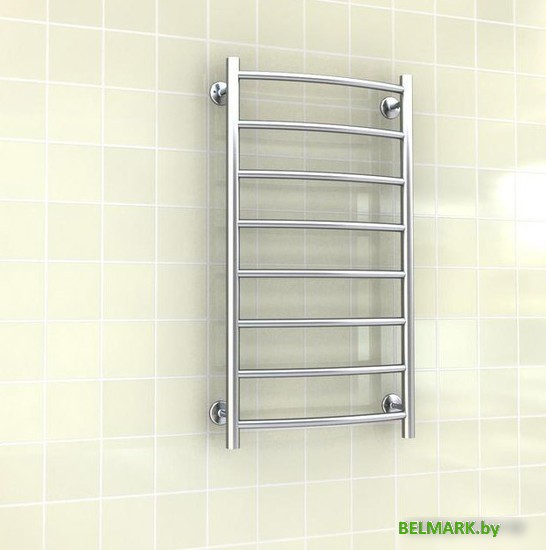 Полотенцесушитель Ростела Соната нижнее подключение 1/2" 9 перекладин 100 см - фото2