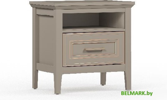 Тумба Black Red White Classic KOM1S (глиняный серый) - фото2