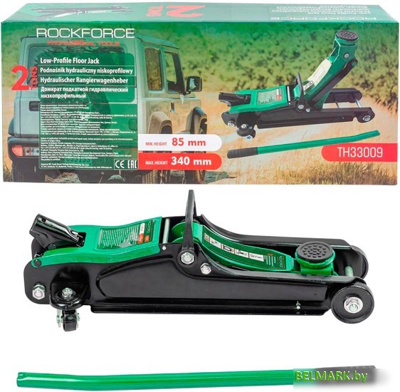 Подкатной домкрат RockForce RF-TH33009 2т - фото