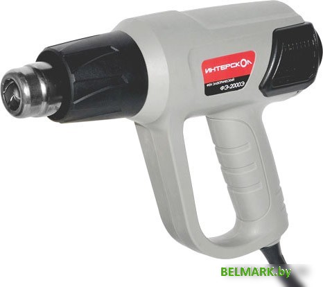 Промышленный фен Интерскол ФЭ-2000Э (без кейса) - фото