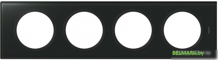 Рамка Legrand Celiane 69304 (смальта графит) - фото