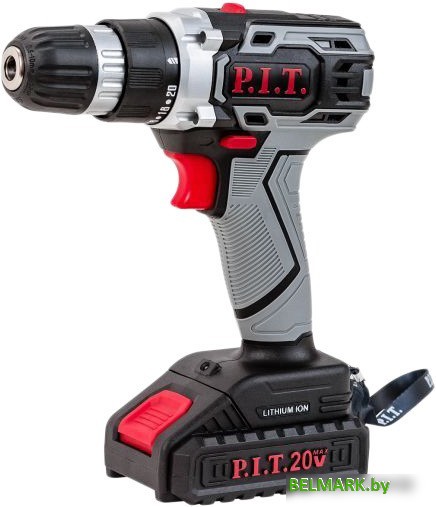 Дрель-шуруповерт P.I.T PSR18-D3 Promo (с 1-им АКБ, набор оснастки) - фото