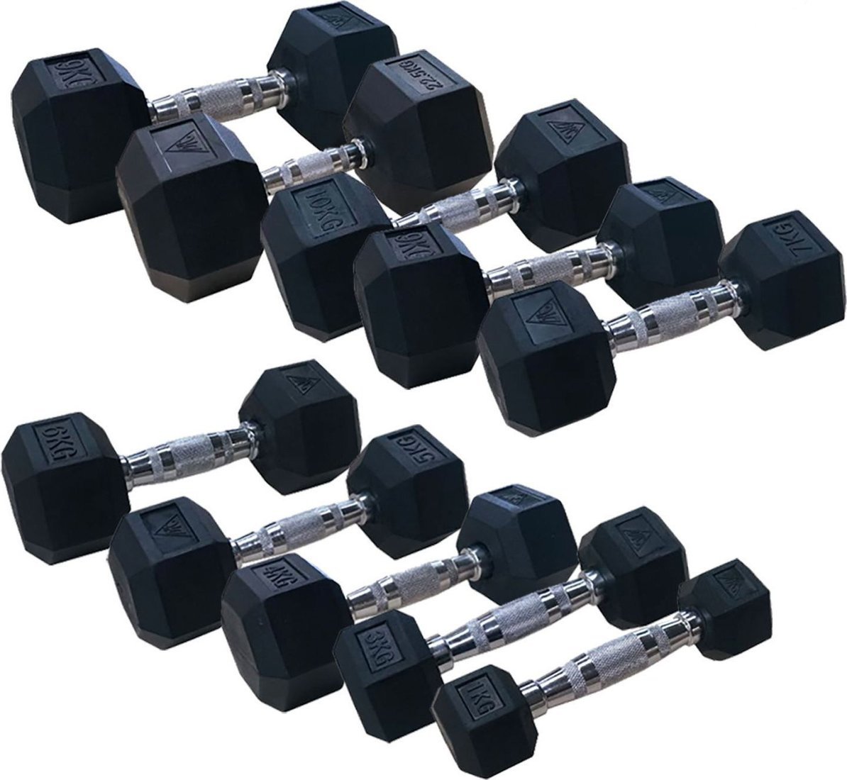 Гантельный ряд DFC DB001-1-10 - фото