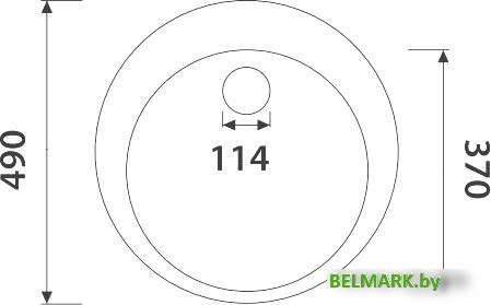 Кухонная мойка Kaiser KSS-490 - фото2