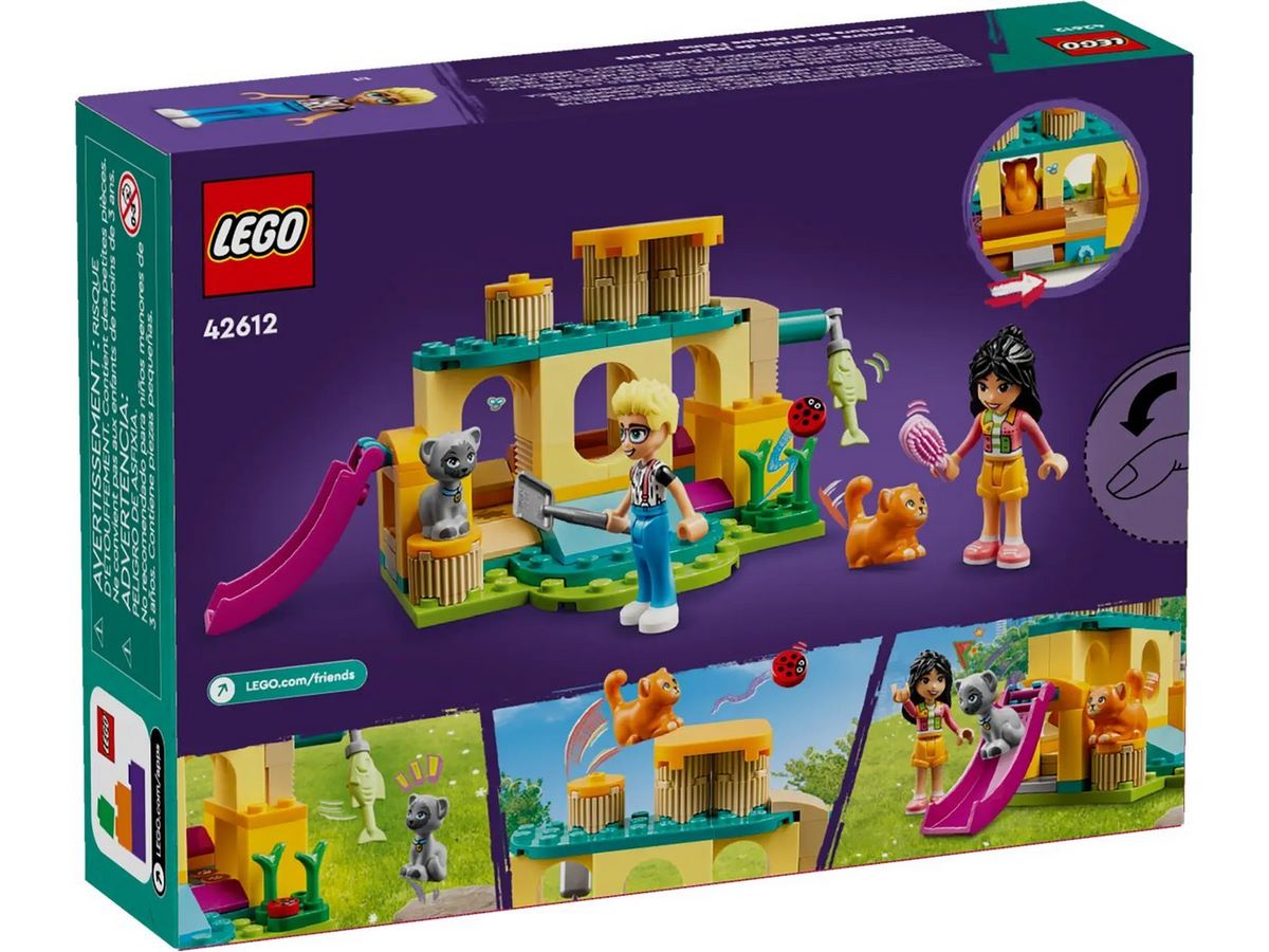 Конструктор LEGO Friends Приключение на игровой площадке для кошек 42612 - фото2