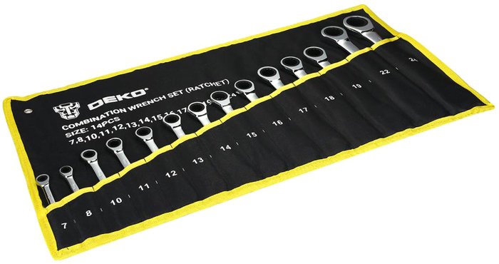 Набор ключей Deko DKHT14 (14 предметов) - фото2