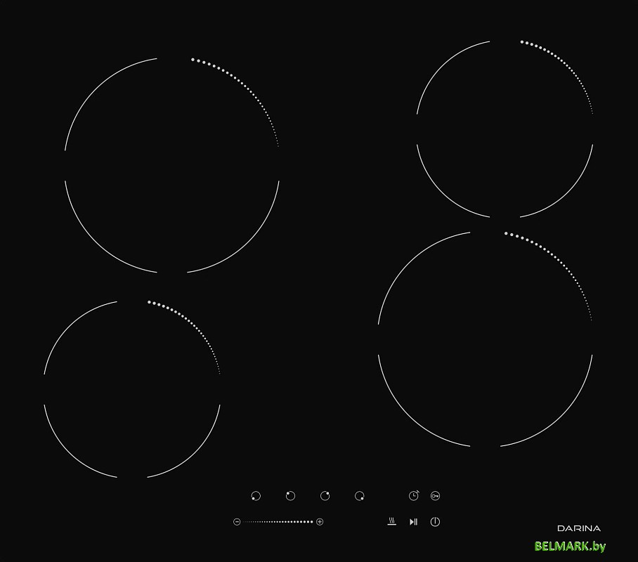 Варочная панель Darina 6P E323 B - фото