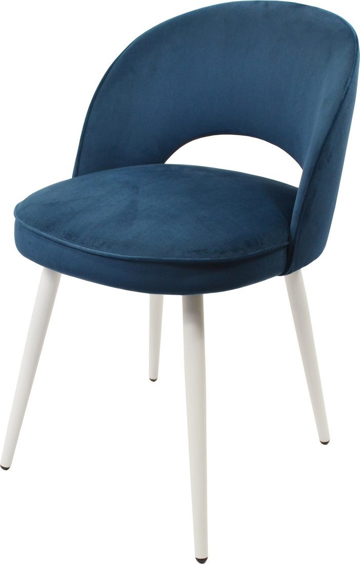 Мирабелла Монако Велюр (синий/белый) - фото