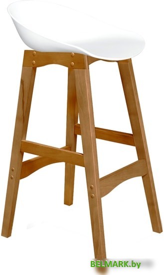 Стул Sheffilton SHT-ST19/S65 (белый/светлый орех) - фото