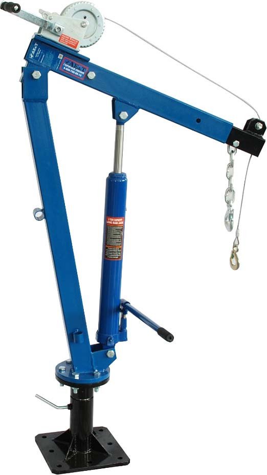 Кран гидравлический AE&T T62103A (с лебедкой) - фото