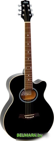 Акустическая гитара Aris JS-40C BK - фото