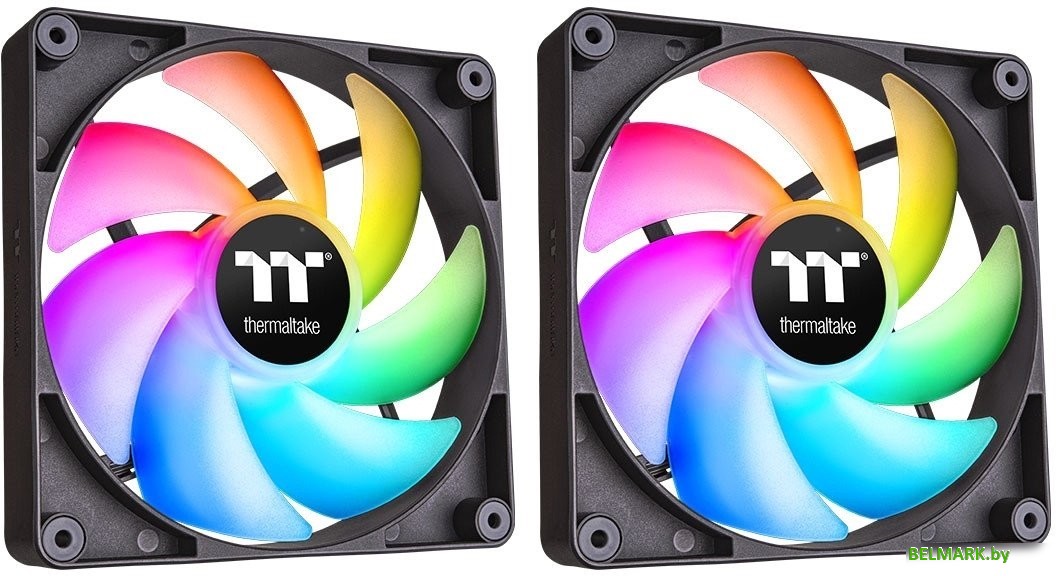 Набор вентиляторов Thermaltake CT120 Sync ARGB 2-Fan Pack CL-F149-PL12SW-A - фото