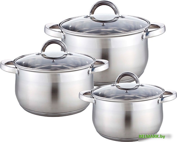 Набор кастрюль Webber BE-616/6 - фото