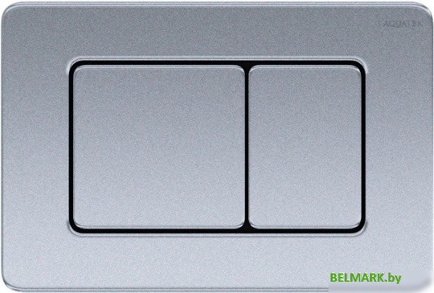 Панель смыва Aquatek KDI-0000032 (нержавеющая сталь) - фото
