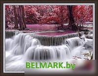 Картина Декарт Водопад 8Л0511 (в раме) - фото