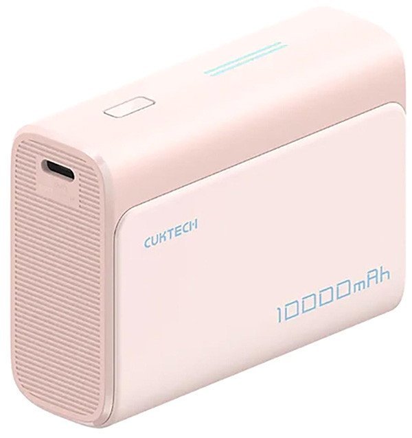 Внешний аккумулятор Cuktech PB100 10000mAh 30W (розовый) - фото