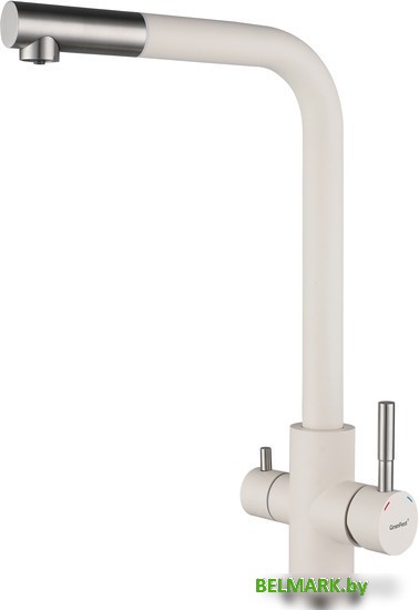 Смеситель GranFest QUARZ GF-Z5421 (белый) - фото