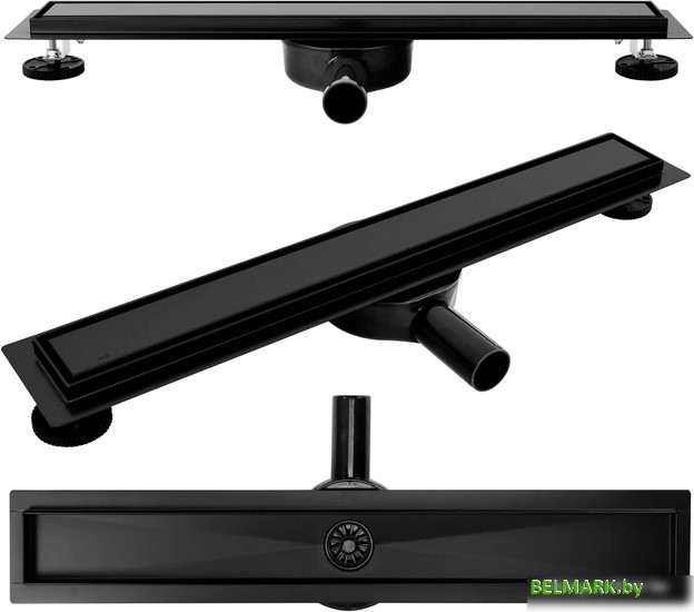 Трап/канал Rea Pure Neo Pro 50 см (черный) - фото