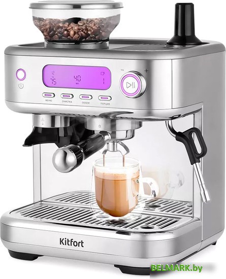 Рожковая кофеварка Kitfort KT-7113 - фото