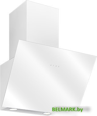Кухонная вытяжка Elikor Антрацит 60П-650-Е3Д (белый) (185578) - фото