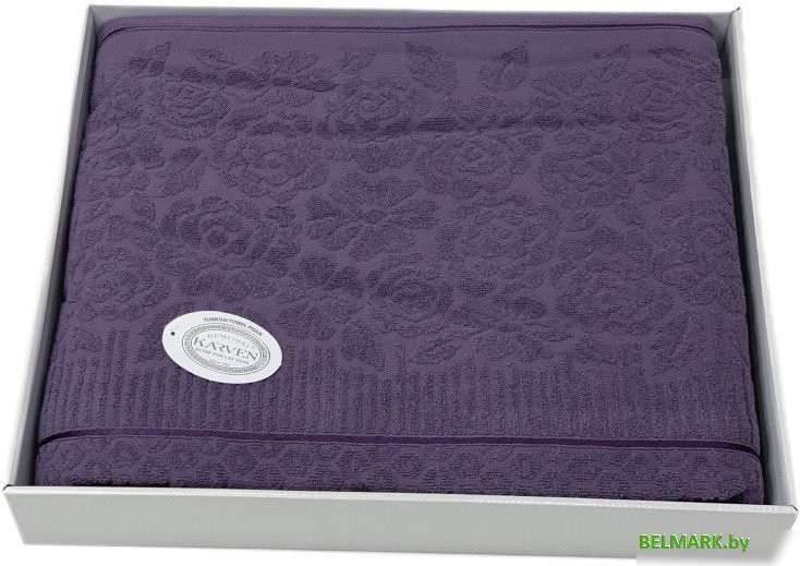 Плед Karven Rose 1.5 P 958 v12 (фиолетовый) - фото