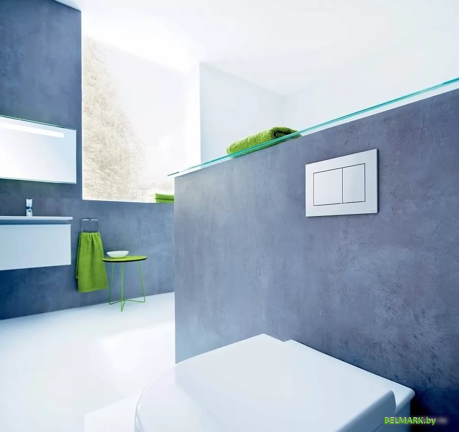 Панель смыва Tece Now 9240400 (белый) - фото2