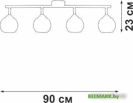 Люстра средней высоты Vitaluce V43130-13/4PL - фото2