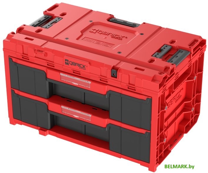 Ящик для инструментов Qbrick System ONE Drawer 2 Toolbox 2.0 Red Ultra HD - фото